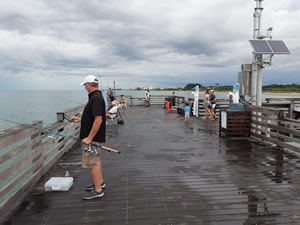 venice fishing pier far end